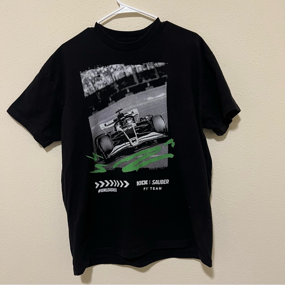 PacSun Black Racing Graphic Tee